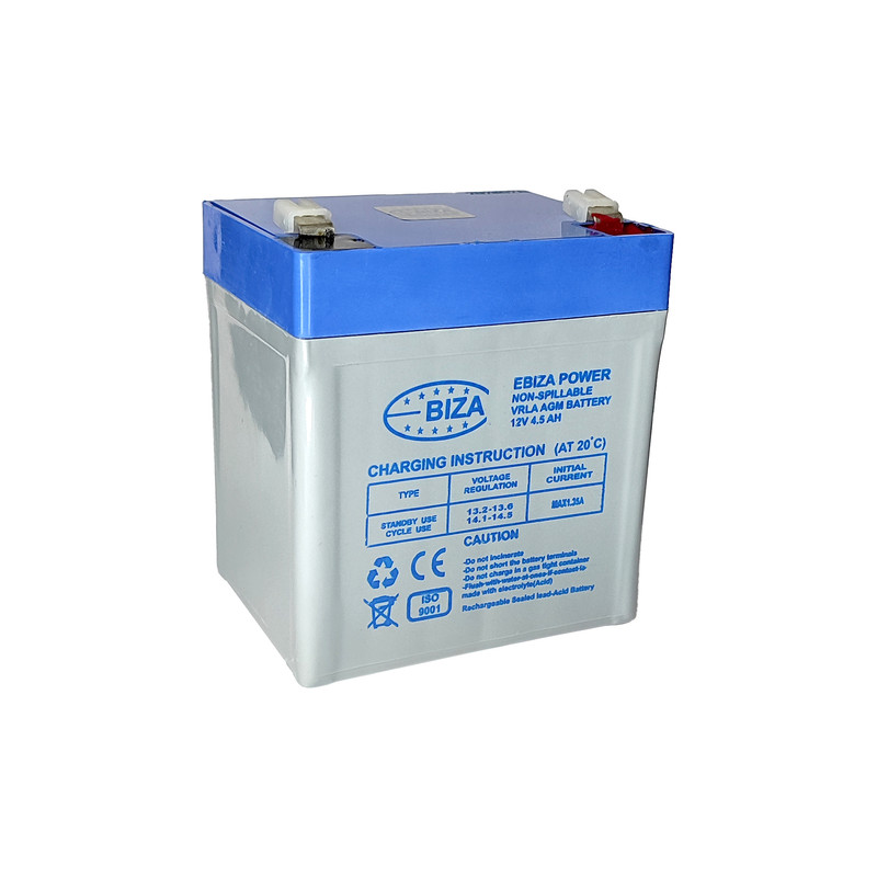 باطری دزدگیر اماکن ابیزا مدل VRLA 4.5AH