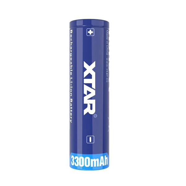 باتری لیتیوم یون قابل شارژ اکستار مدل XTAR 18650 3300mAh بسته ۲ عددی