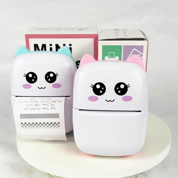 پرینتر حرارتی مدل MINI Printer pink