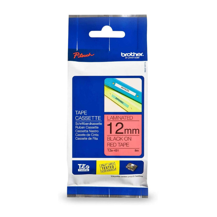 برچسب پرینتر لیبل زن برادر مدل TZe-431
