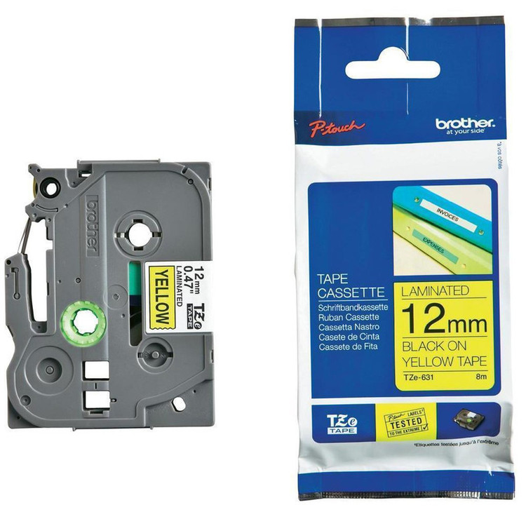 برچسب پرینتر لیبل زن برادر مدل TZe-631