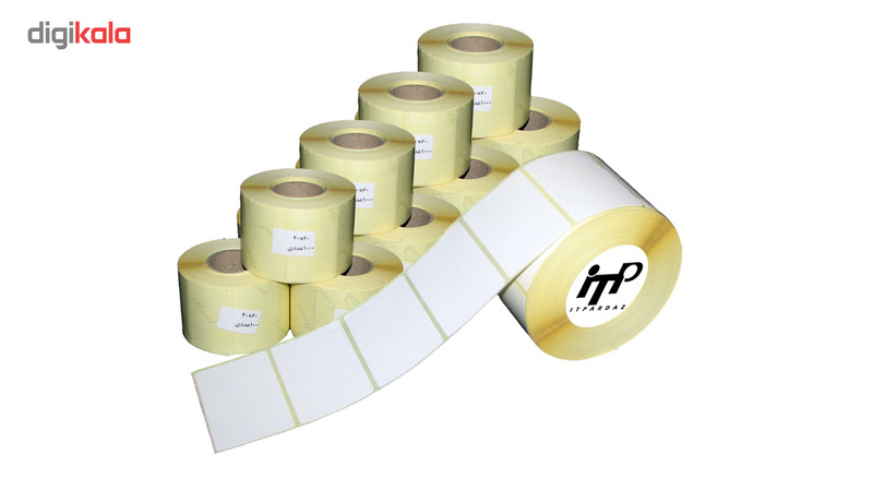 برچسب پرینتر لیبل زن آی تی پی مدل ITP4060/1 دوازده رول 1000 عددی