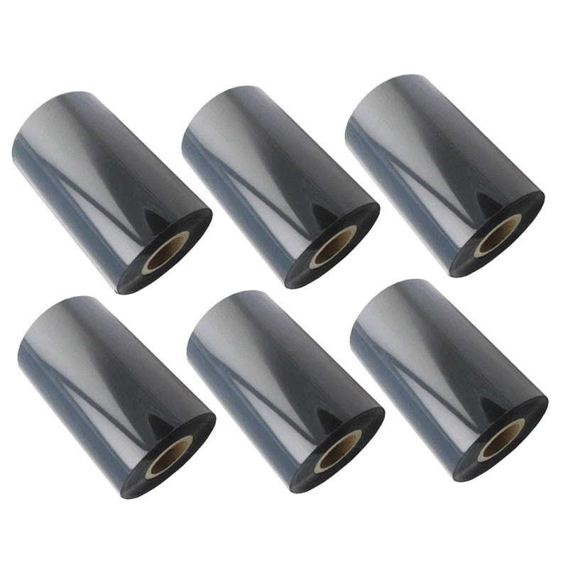 ریبون پرینتر لیبل زن مدل Wax 60mm x 300m بسته 6 عددی