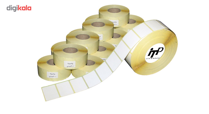 برچسب حرارتی پرینتر لیبل زن آی تی پی مدل ITP2535/1/T دوازده رول 2000 عددی