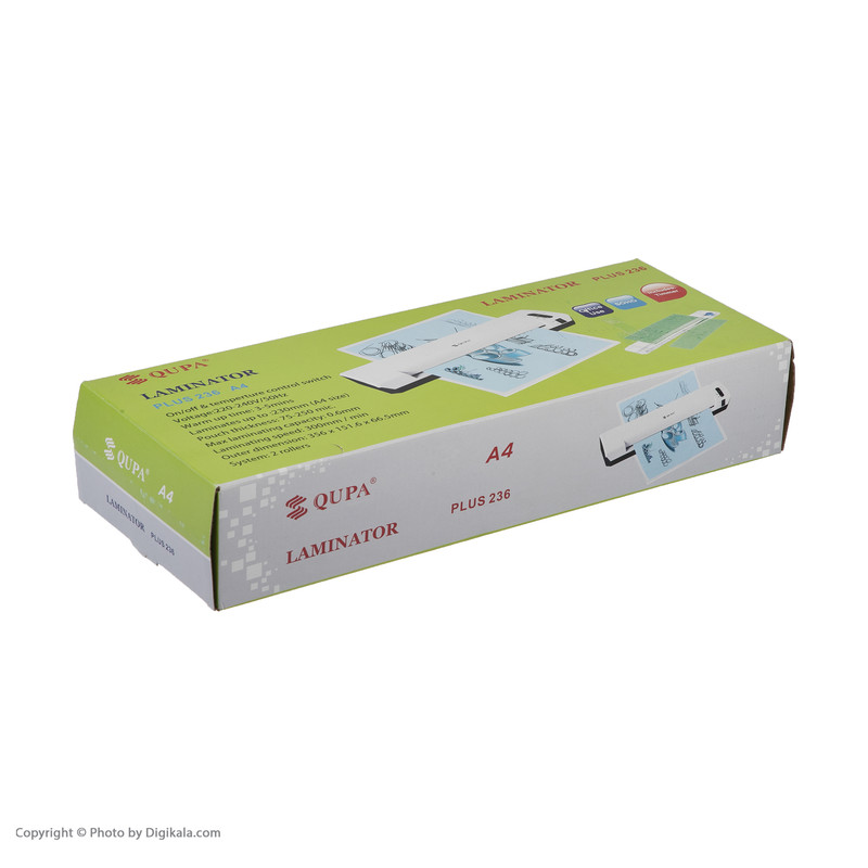 دستگاه پرس کارت و لمینت کیوپا مدل Plus236