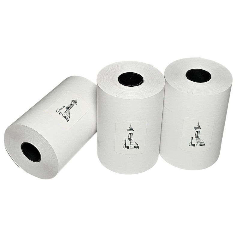 کاغذ پرینتر حرارتی پایتخت رول مدل W80mm بسته 30 عددی