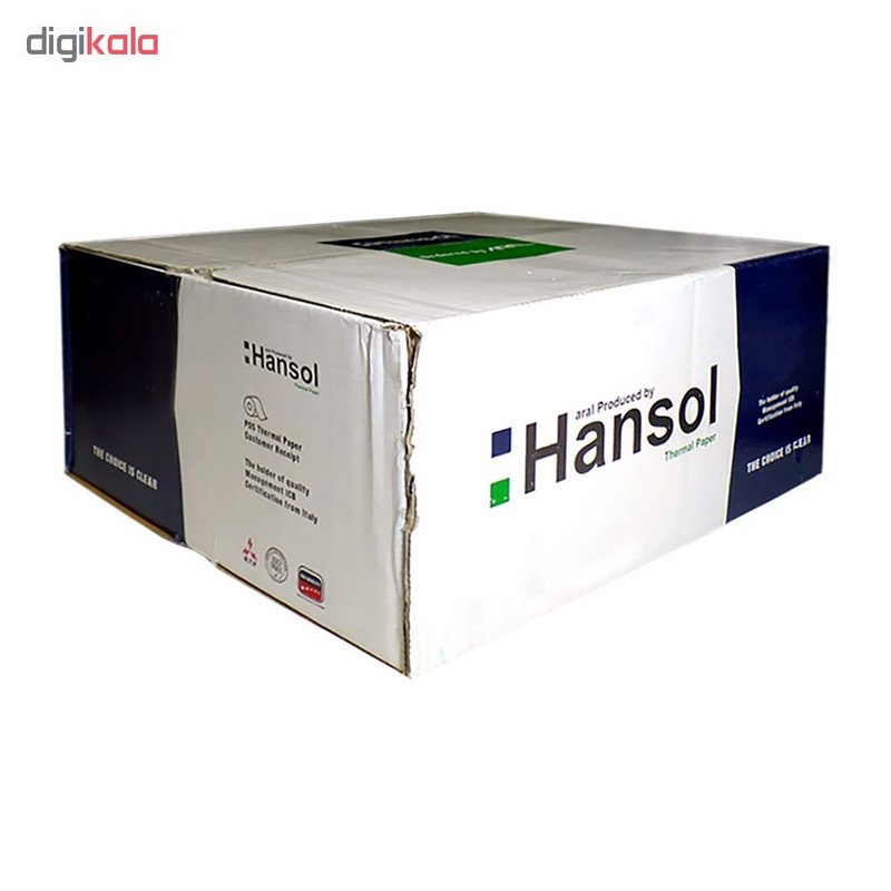 کاغذ پرینتر حرارتی هانسول مدل ITP80MA بسته 60 عددی