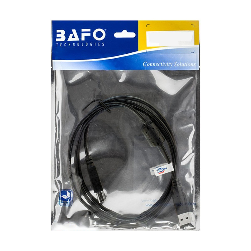 کابل پرینتر USB 2.0 بافو مدل AM/BM طول 5 متر