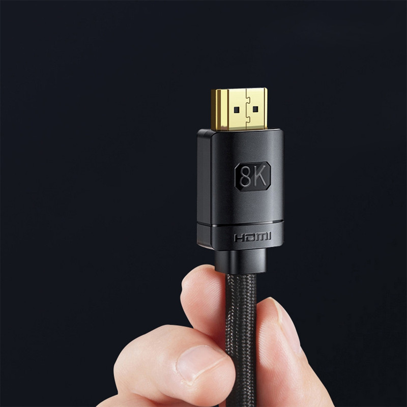 کابل HDMI باسئوس مدل High Definition 8k طول 3 متر