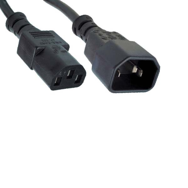 کابل برق بک تو بک بافو مدل 3x1.5 mm-C14-C13 طول 1.2 متر