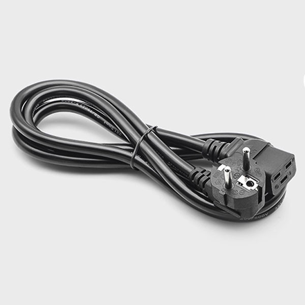 کابل برق 3 پین سرور منبع تغذیه بافو مدل EU-C19 3Cx1.5MM طول 2 متر