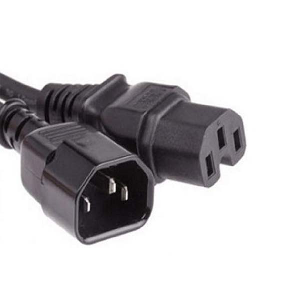 کابل برق بک تو بک بافو مدل 3x1.5-C14-C15 طول 0.8 متر