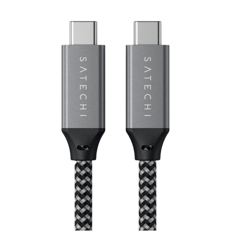 کابل USB-C ساتچی مدل USB4 40GBPS طول 0.8 متر