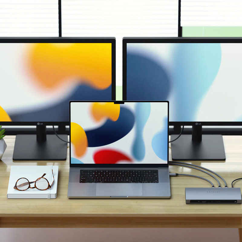 کابل USB-C ساتچی مدل USB4 40GBPS طول 0.8 متر
