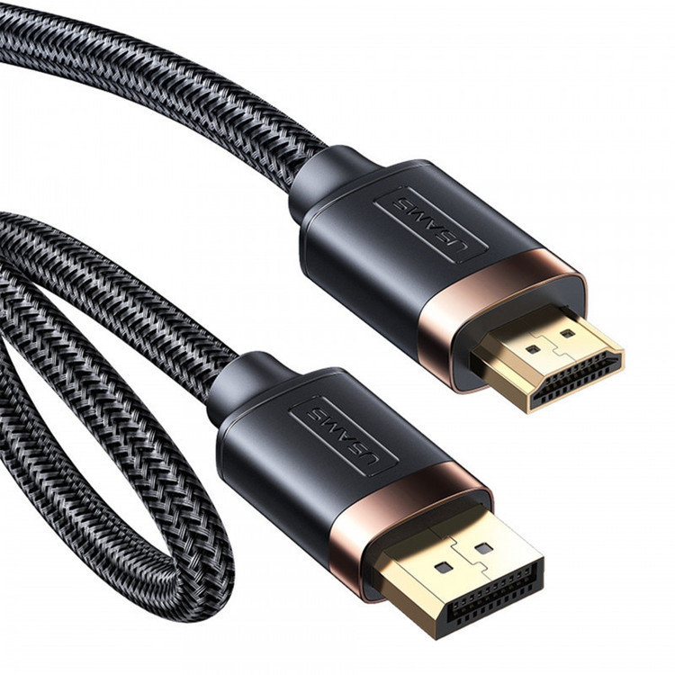 کابل Display Port به HDMI یوسمز کد sj530 طول 2 متر