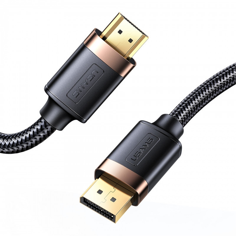 کابل Display Port به HDMI یوسمز کد sj530 طول 2 متر
