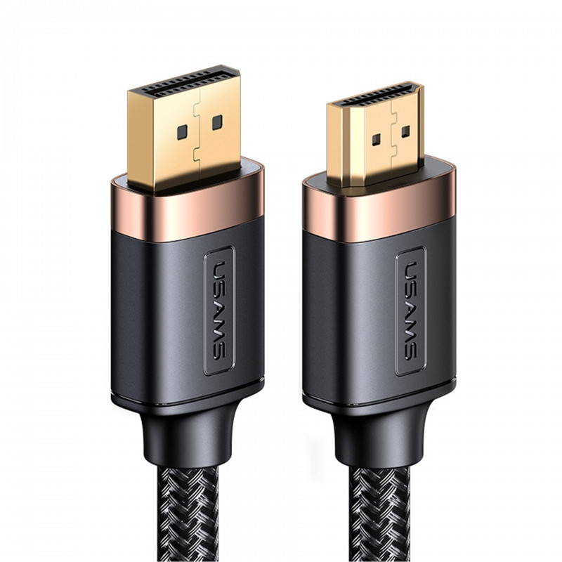 کابل Display Port به HDMI یوسمز کد sj530 طول 2 متر