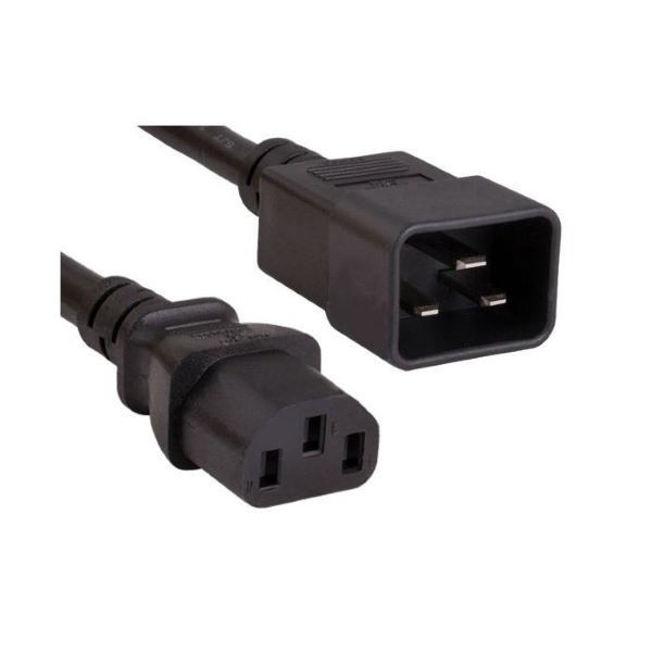 کابل برق بک تو بک بافو مدل 3x1.5-C20-C13 طول 2 متر