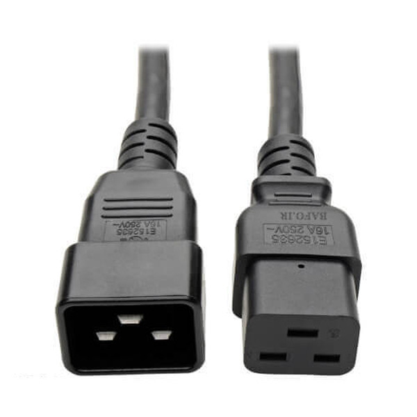 کابل برق بک تو بک بافو مدل C20 - C19 طول 2 متر