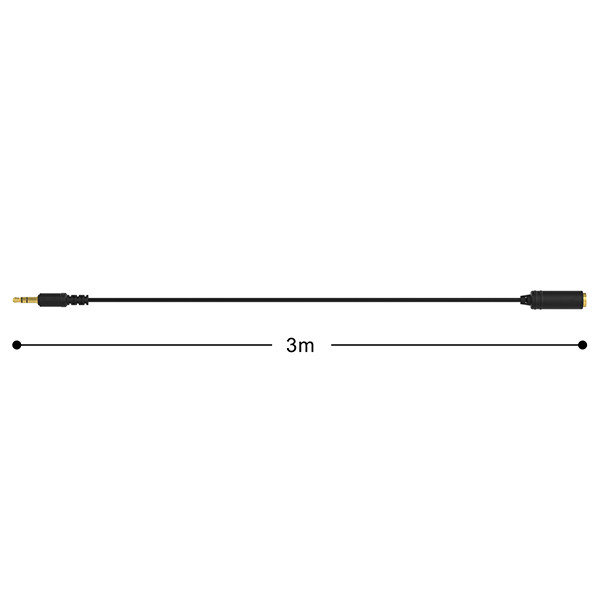 کابل افزایش طول 3.5 میلیمتر کامیکا مدل CVM-CP-CPX طول 3 متر