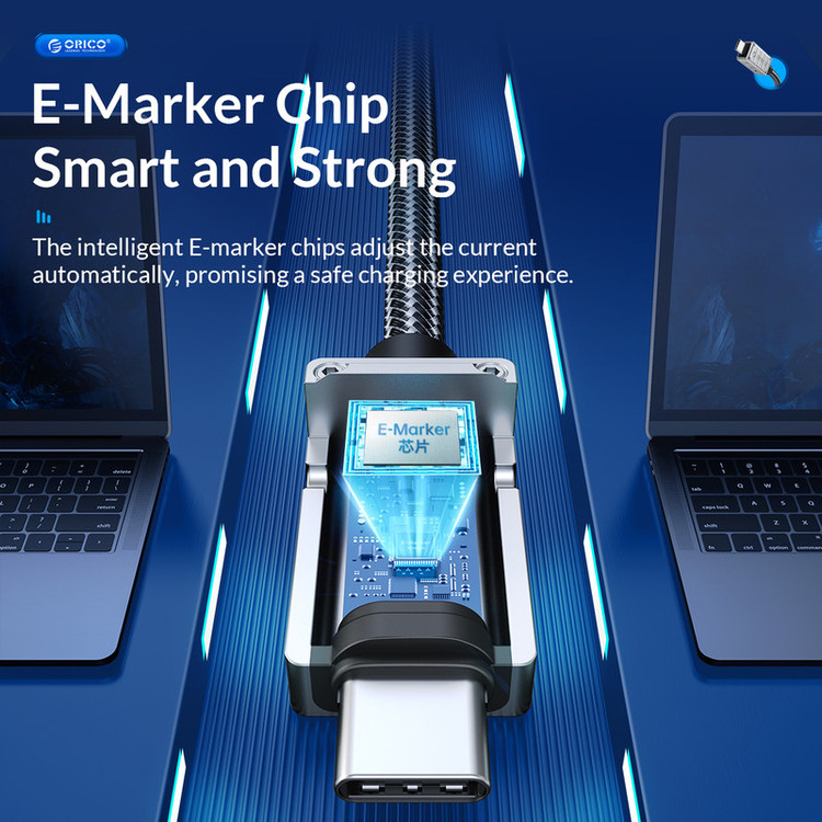 کابل USB-C اوریکو مدل ORICOA3-20-20 طول 2 متر