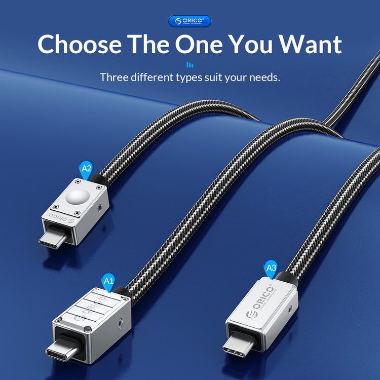کابل USB-C اوریکو مدل ORICOA3-20-20 طول 2 متر