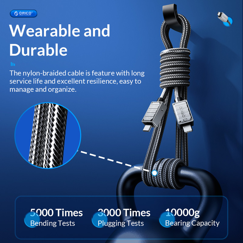 کابل USB-C اوریکو مدل ORICOA3-20-20 طول 2 متر