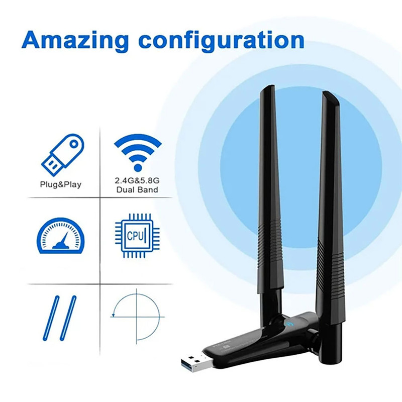 USB کارت شبکه پیکس لینک مدل UAX04