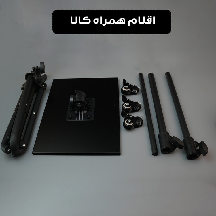 پایه پروژکتور پرتابل مدل چرخ دار کد 01F-L
