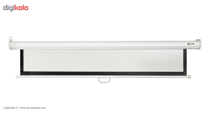 پرده نمایش دستی پروژکتور اسکوپ سایز 2 متری