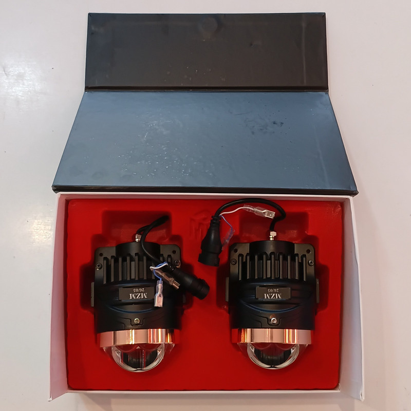 لنز پرژکتور سه حالته ام زد ام مدل L200 pro پایه دو کنتاکت بسته ۲ عددی