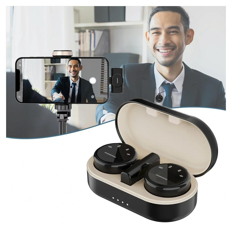 میکروفن یقه ای پرودو مدل PD-WMDMIC-BK