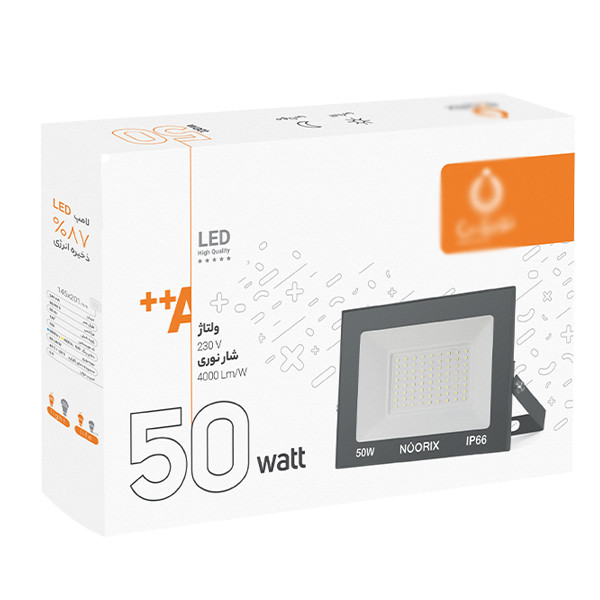 پروژکتور ال ای دی 50 وات نوریکس مدل IP66