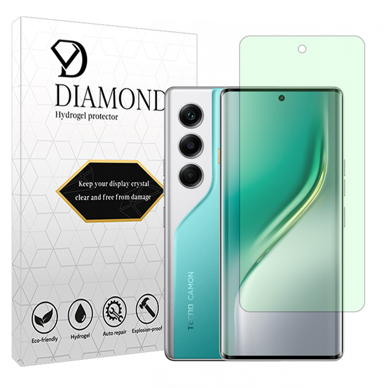 محافظ صفحه نمایش حفاظت از نور سبز دیاموند مدل Eye Care مناسب برای گوشی موبایل تکنو Camon 40 Pro