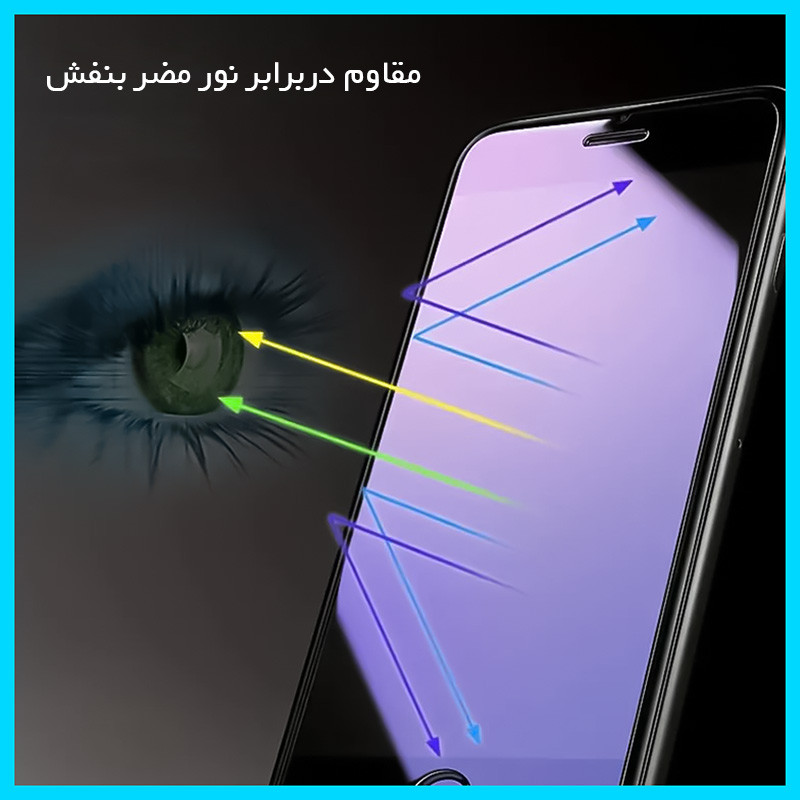محافظ صفحه نمایش آنتی پرپل تکنو مدل Eye Care مناسب برای گوشی موبایل تکنو Camon 40 Pro