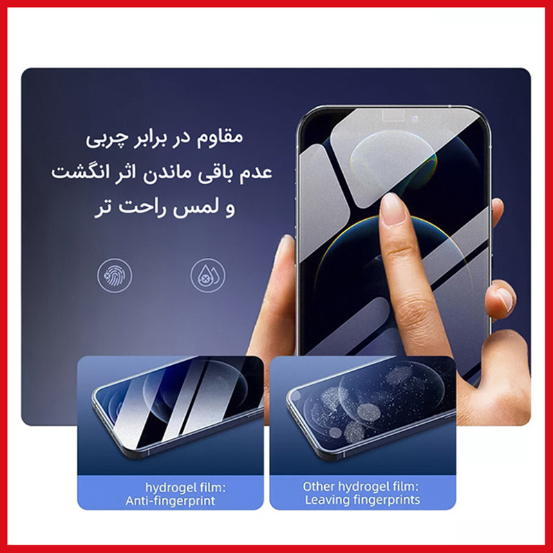محافظ صفحه نمایش حریم شخصی ریمکس مدل هیدروژلی مناسب برای گوشی موبایل تکنو Spark 30 Pro