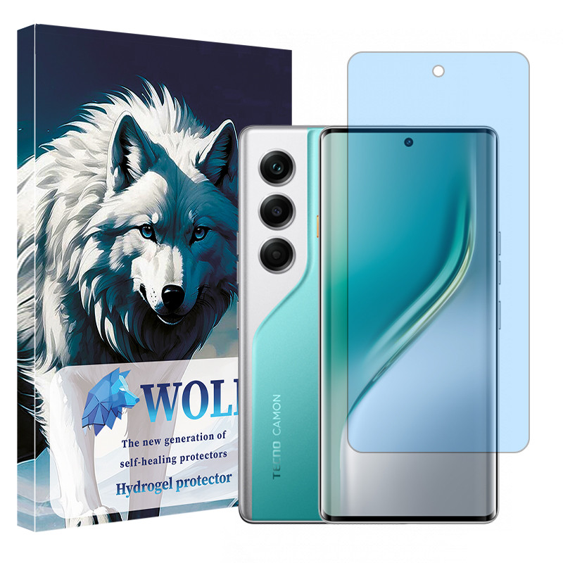 محافظ صفحه نمایش بلوکات ولف مدل Eye Care مناسب برای گوشی موبایل تکنو Camon 40 Pro