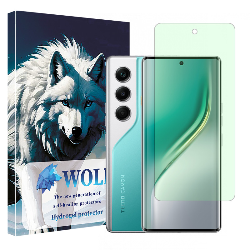 محافظ صفحه نمایش گرین لایت ولف مدل Eye Care مناسب برای گوشی موبایل تکنو Camon 40 Pro
