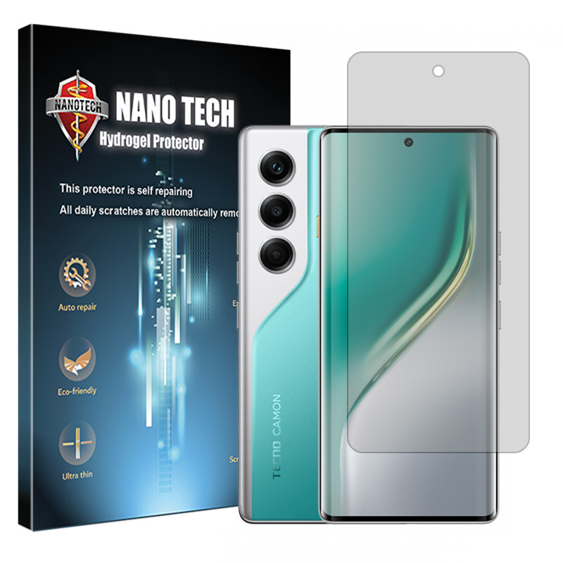 محافظ صفحه نمایش شفاف نانو تک مدل Tough مناسب برای گوشی موبایل تکنو Camon 40 Pro