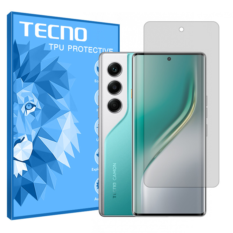 محافظ صفحه نمایش شفاف تکنو مدل هیدروژلی مناسب برای گوشی موبایل تکنو Camon 40 Pro