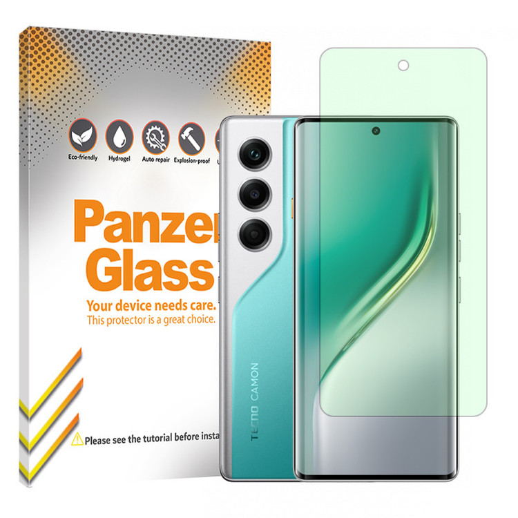 محافظ صفحه نمایش آنتی گرین پنزر گلس مدل هیدروژلی مناسب برای گوشی موبایل تکنو Camon 40 Pro