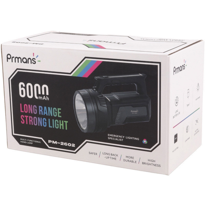 نورافکن دستی پرمنس مدل PM-2602