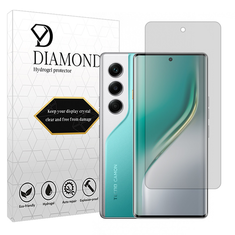 محافظ صفحه نمایش شفاف دیاموند مدل Tough مناسب برای گوشی موبایل تکنو Camon 40 Pro