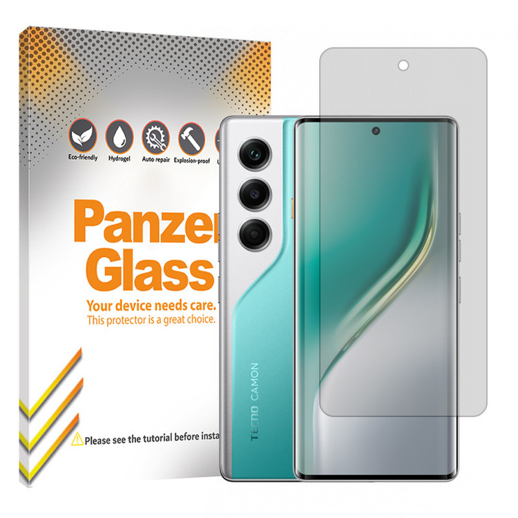 محافظ صفحه نمایش شفاف پنزر گلس مدل هیدروژلی مناسب برای گوشی موبایل تکنو Camon 40 Pro