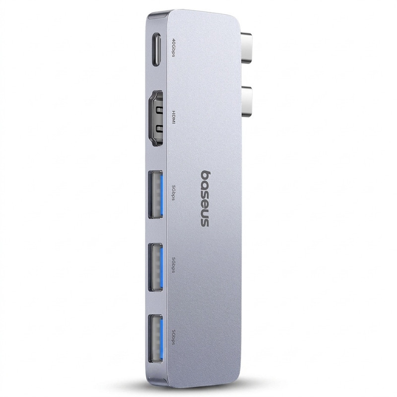 هاب 5 پورت USB-C بیسوس مدل UltraJoy Series BS-OH180