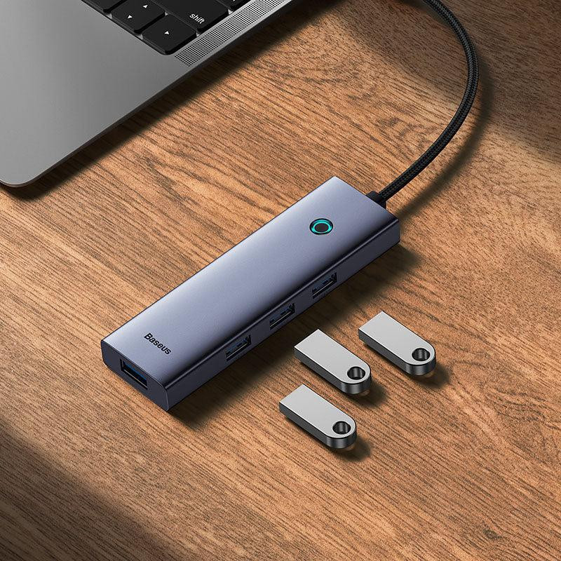 هاب 4 پورت USB بیسوس مدل UltraJoy Series BS-OH108