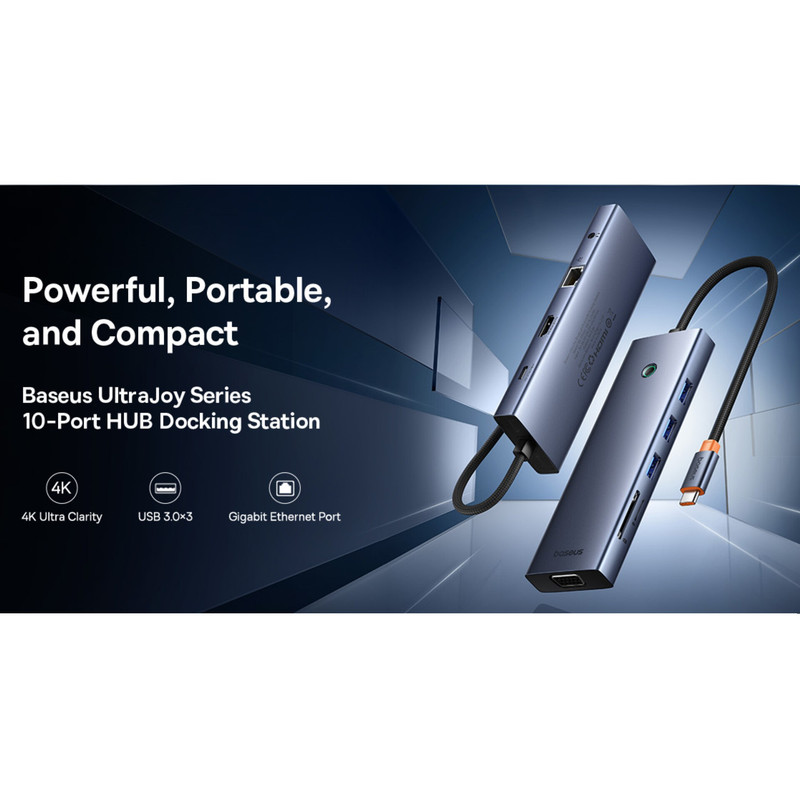 هاب 10 پورت USB-C باسئوس مدل BS-OH161