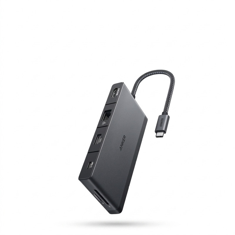 هاب 9 پورت USB-C انکر مدل USB-C Hub 9-in-1/4K HDMI A8373 / 552