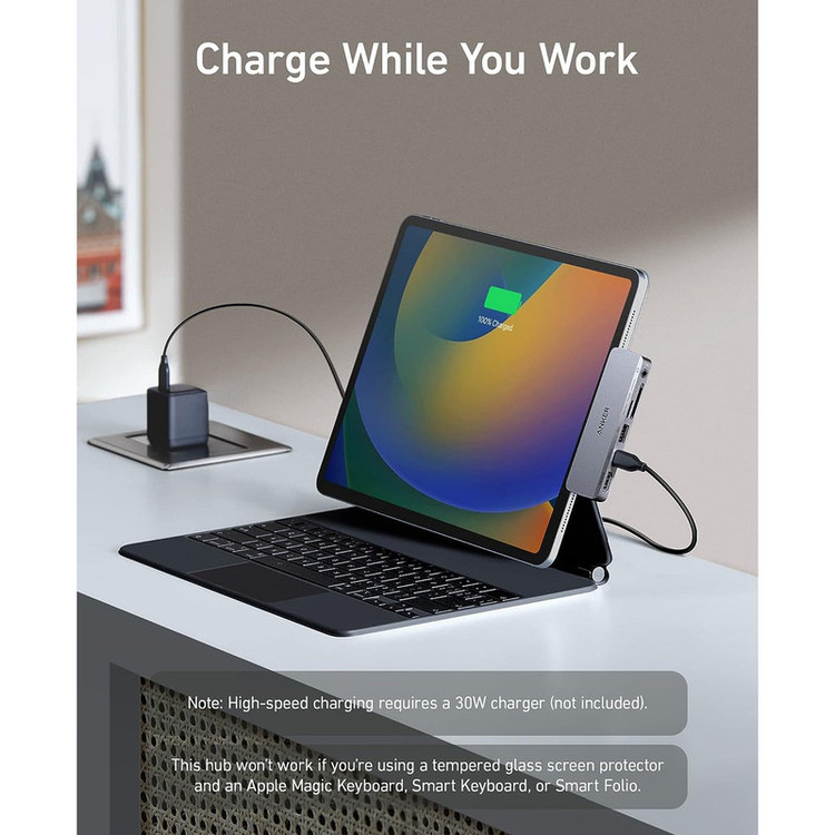 هاب 6 پورت USB-C انکر مدل Anker 541 USB-C Hub 6-in-1