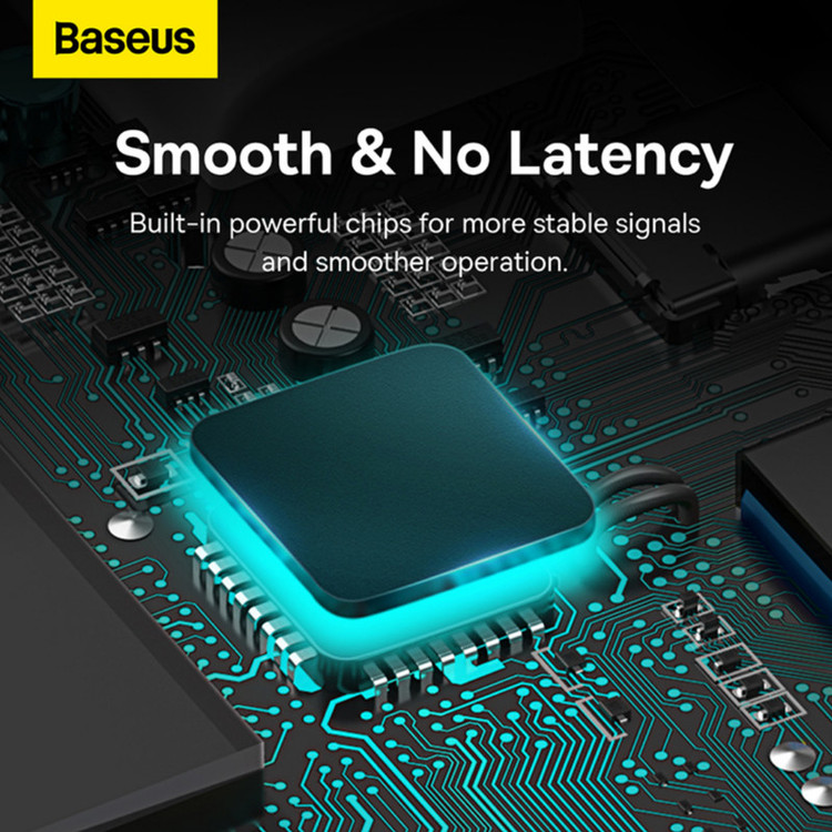 هاب 4 پورت usb3 باسئوس مدل Hub Lite Series -WKQX030501